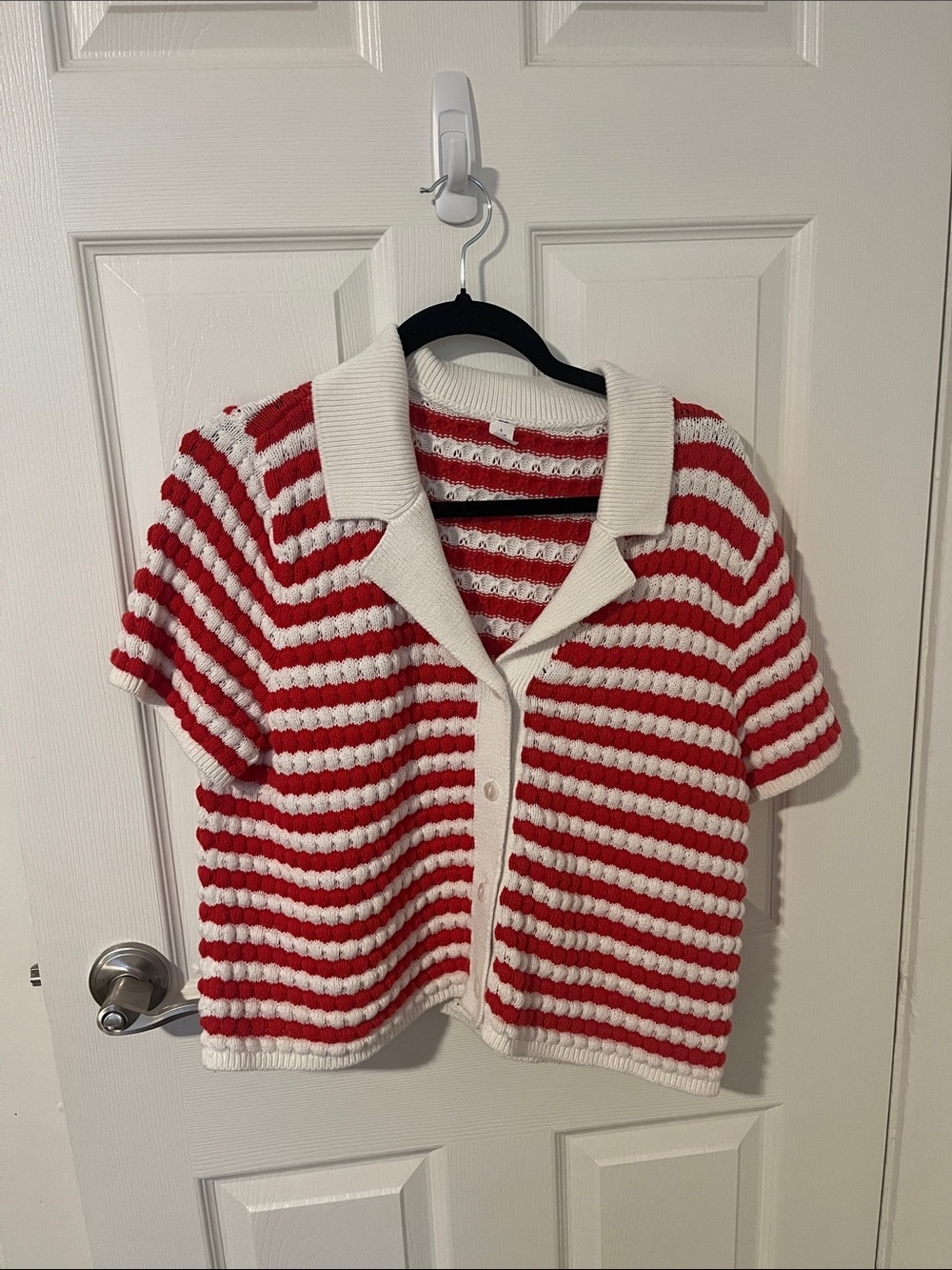 Crochet Camp Collar Knit